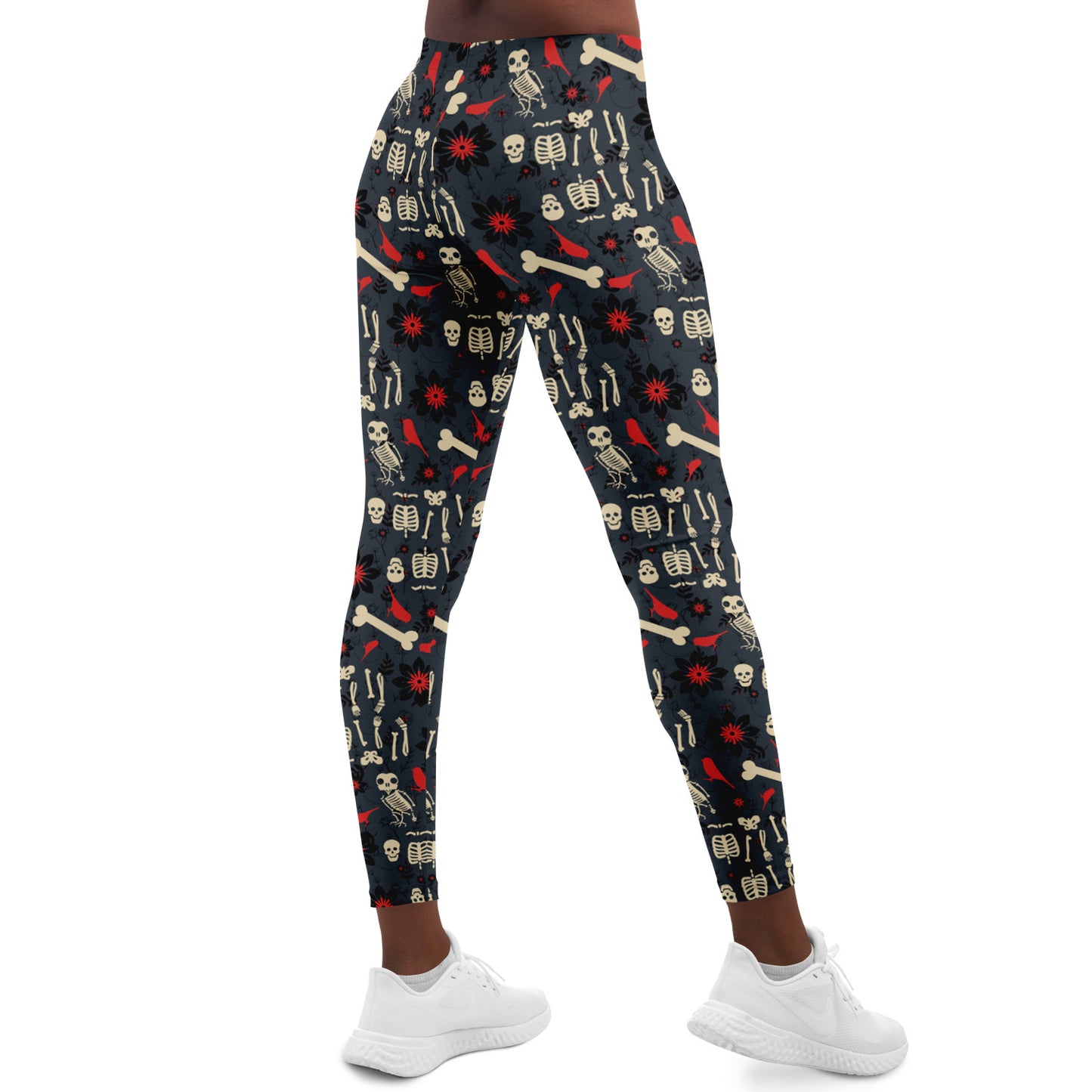 Flowers, Birds & Bones Leggings