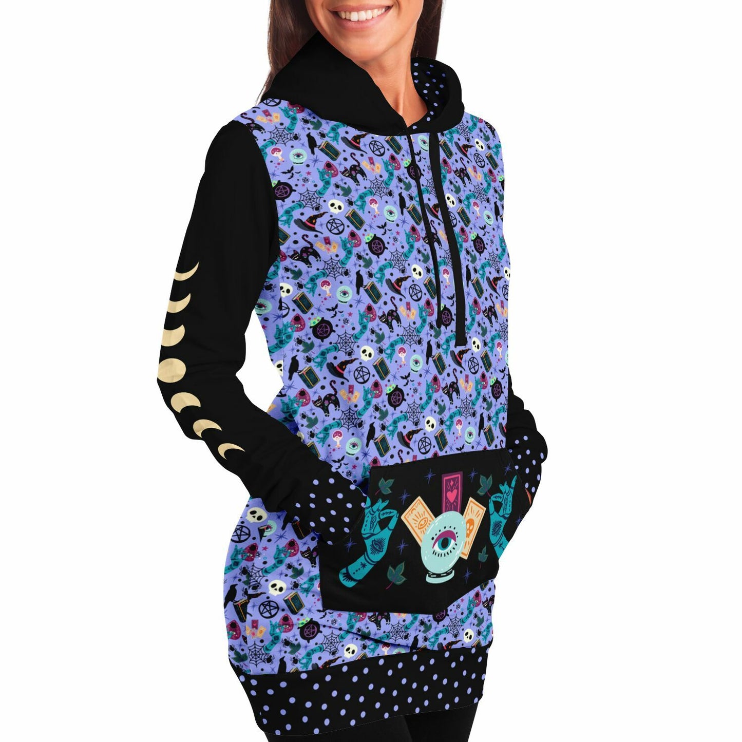 Witchy Vibes Long Hoodie