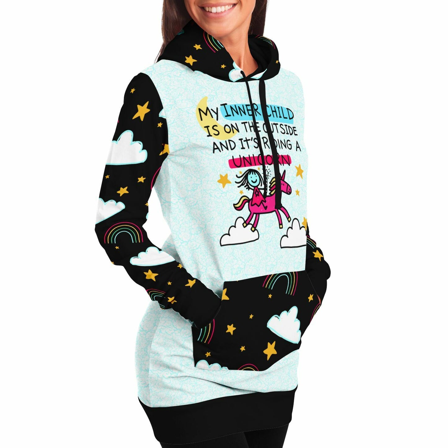 Inner Child Magic Long Hoodie