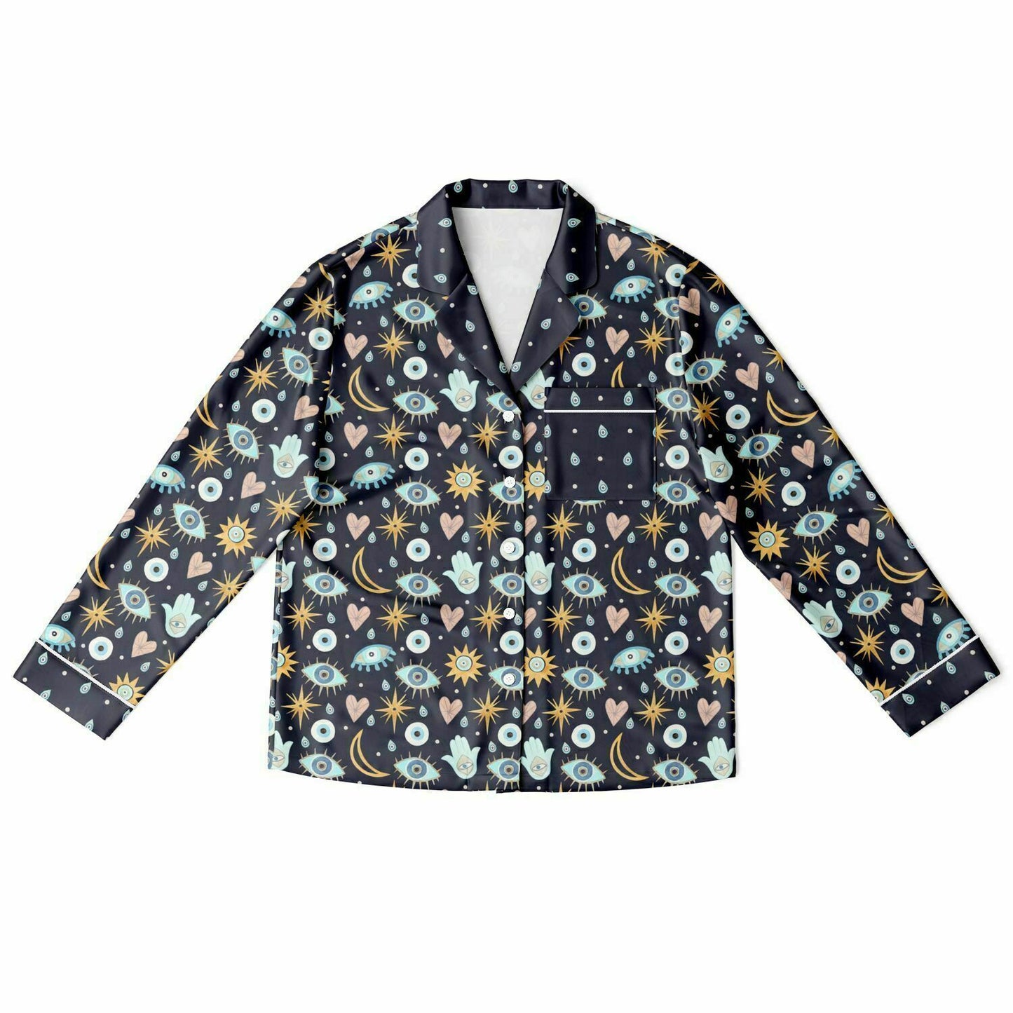 Enchanted Evil Eye Satin Pajamas
