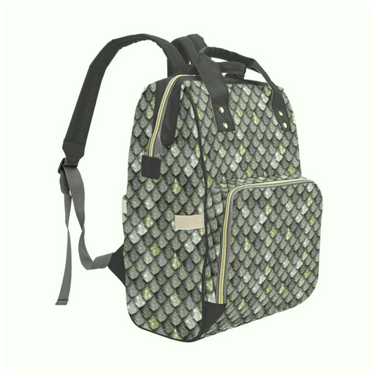 Dragon Scale Multi-purpose Backpack - MOSS DRAGON