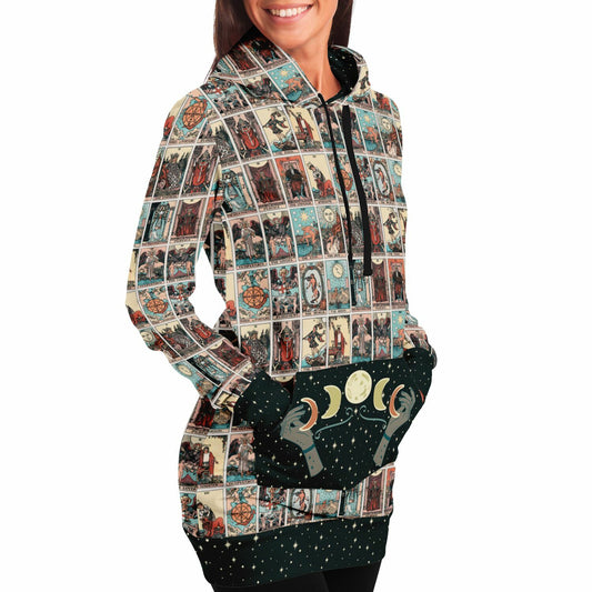 Vintage Tarot Long Hoodie
