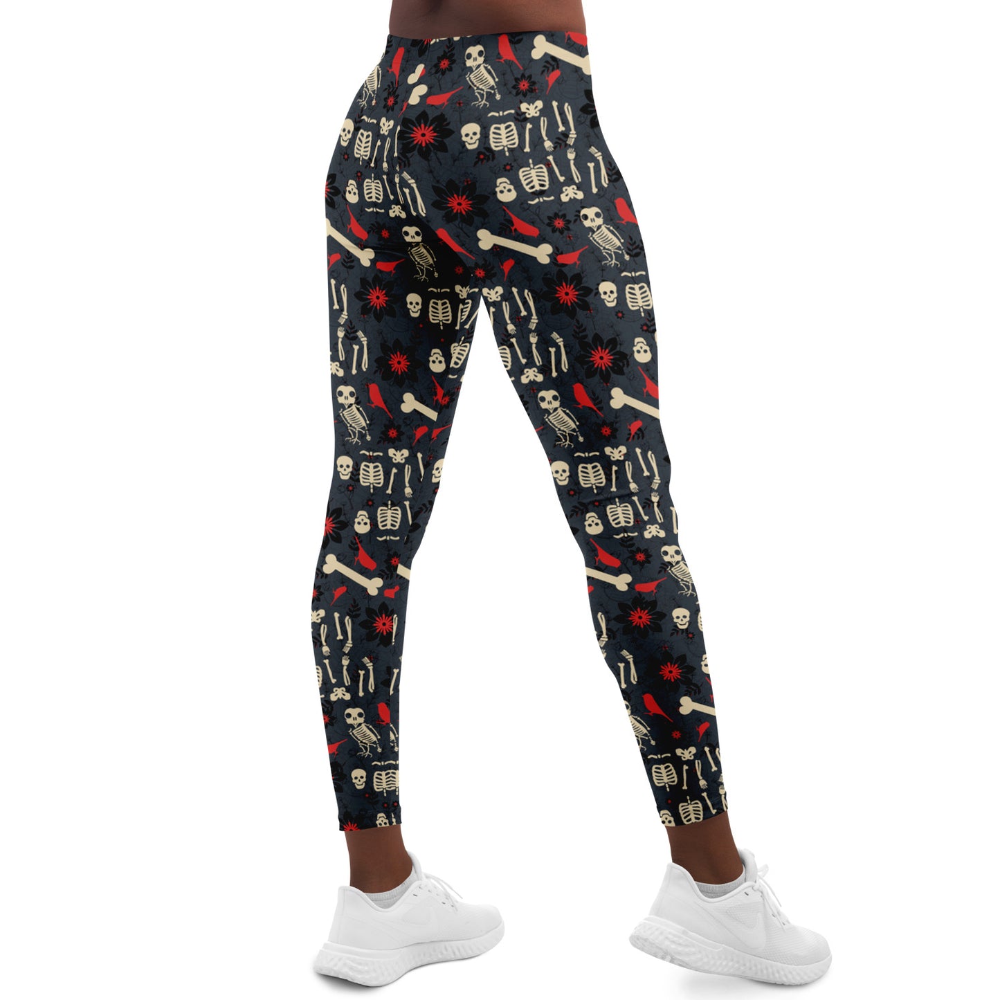 Flowers, Birds & Bones Leggings