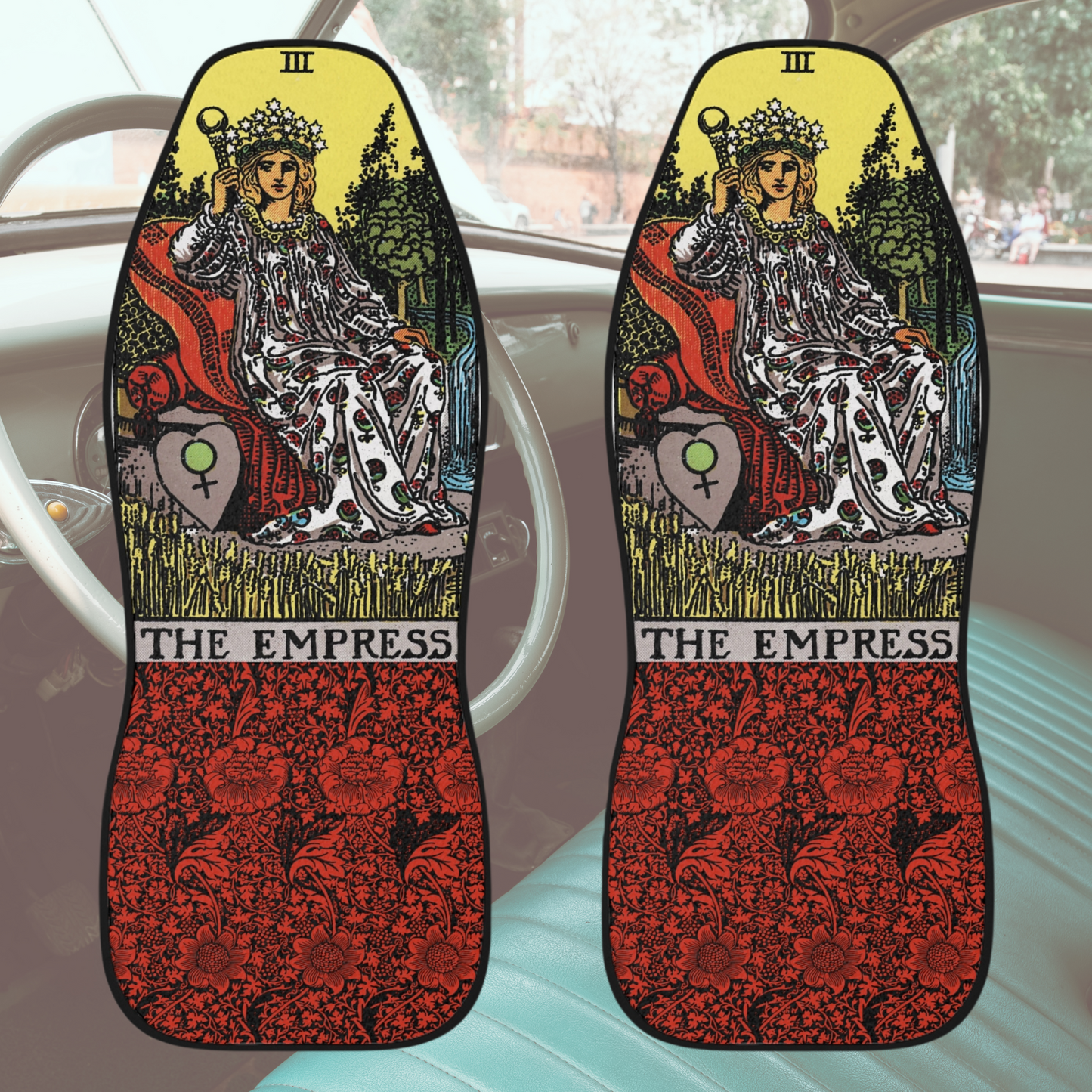 Tarot Car Seat Covers - THE EMPRESS
