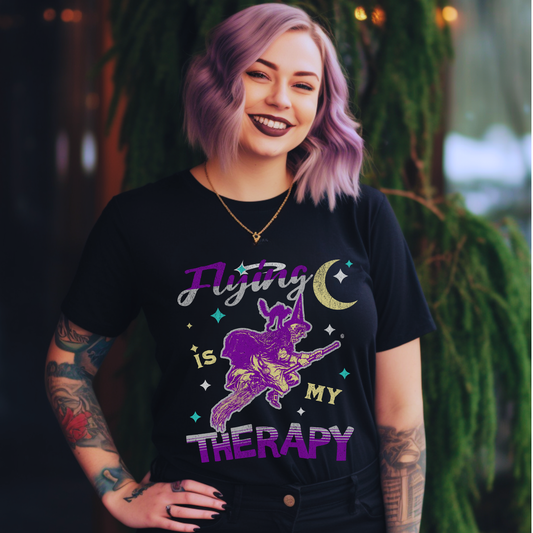 Flying Is My Therapy T-Shirt