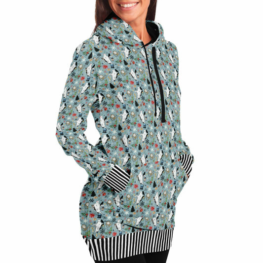 Ghosts of Christmas Past Long Hoodie