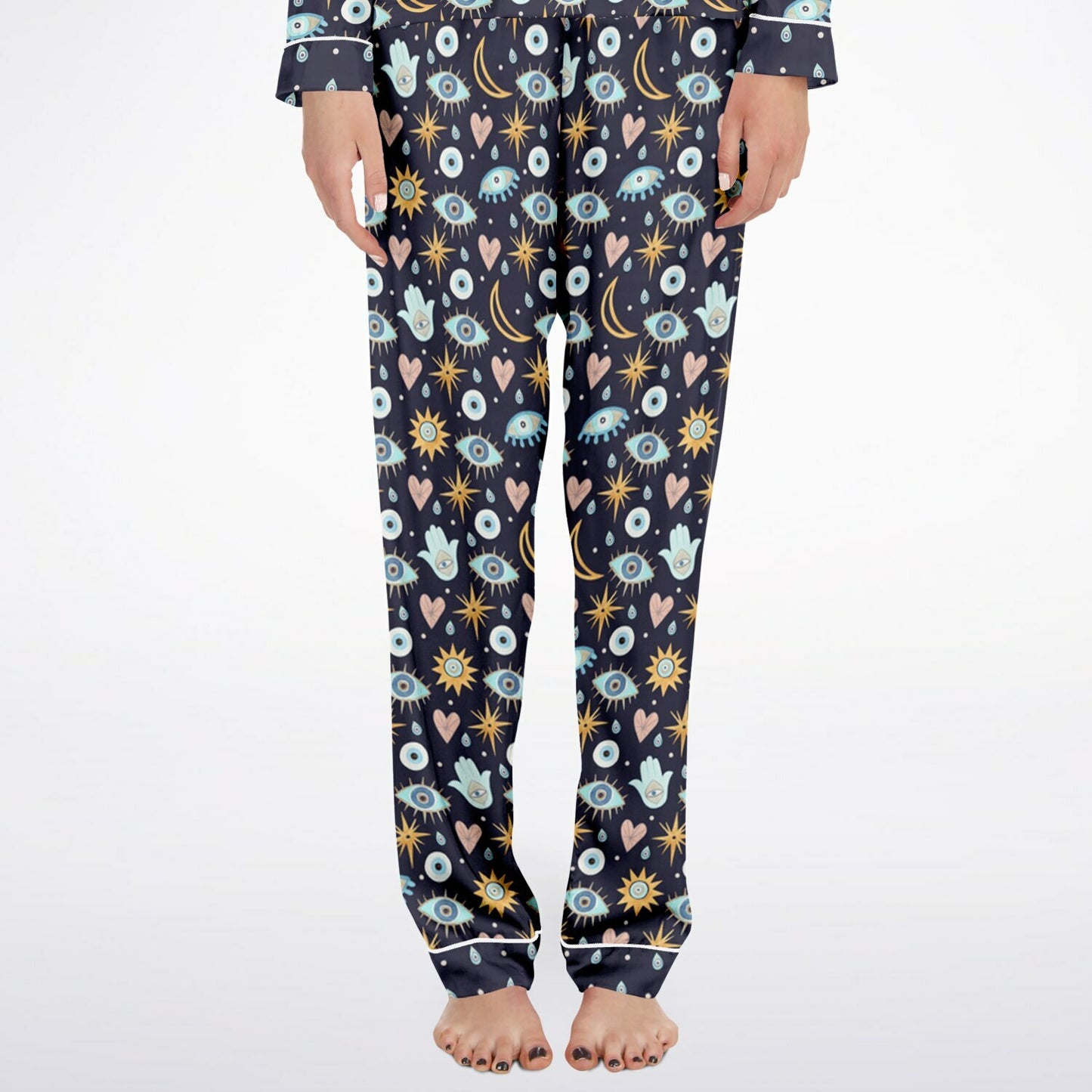 Enchanted Evil Eye Satin Pajamas