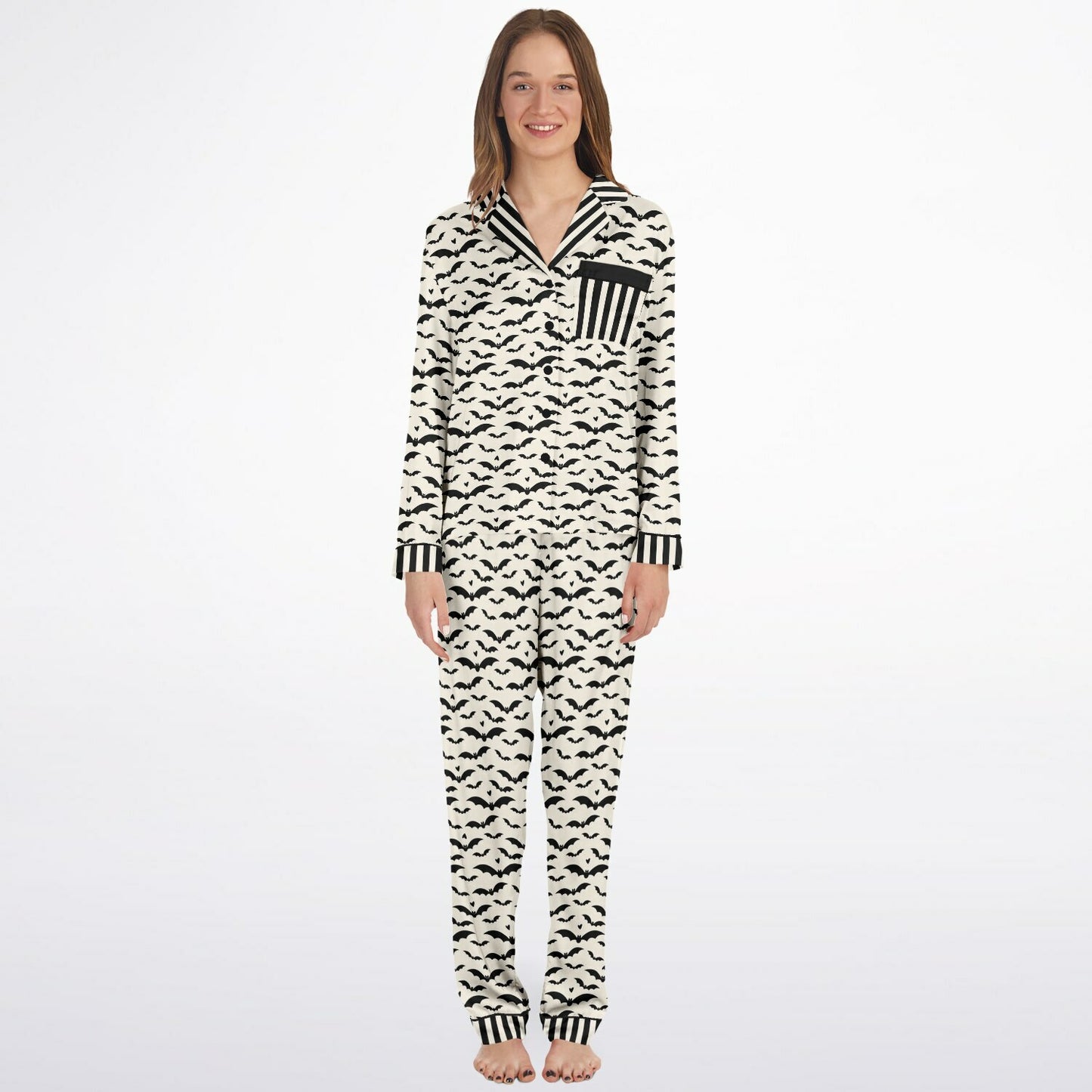 I ♥ Bats Satin Pajamas