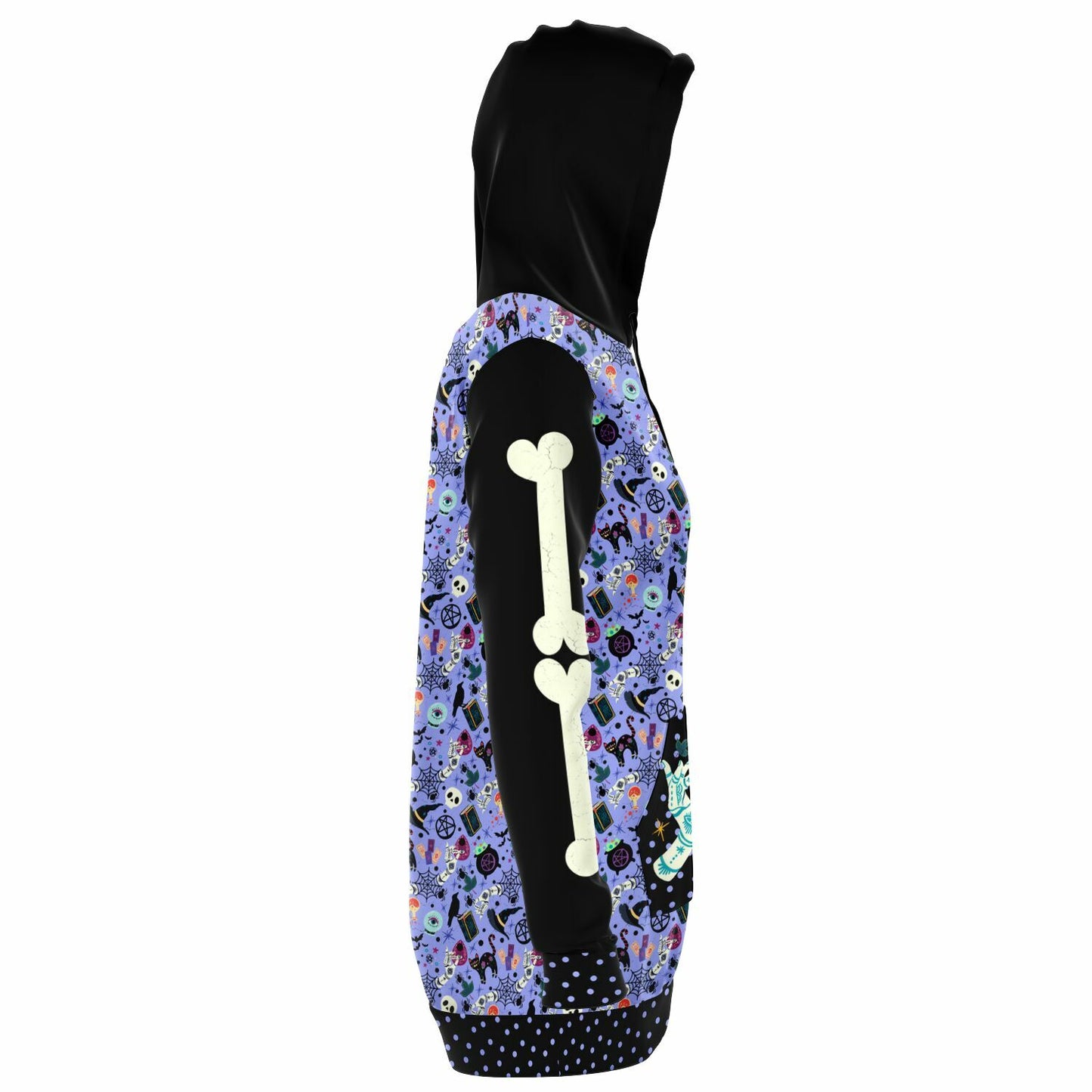 Whimsical Witch Long Hoodie
