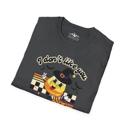 I Don't Like You Either Candy Corn T-Shirt