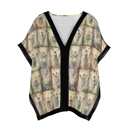 Vintage Fairy Photos Tunic Top
