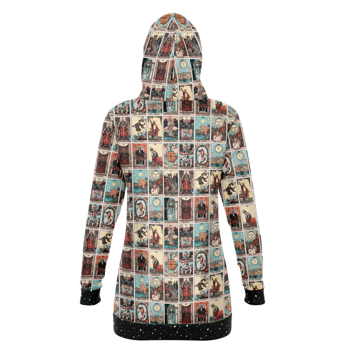Vintage Tarot Long Hoodie