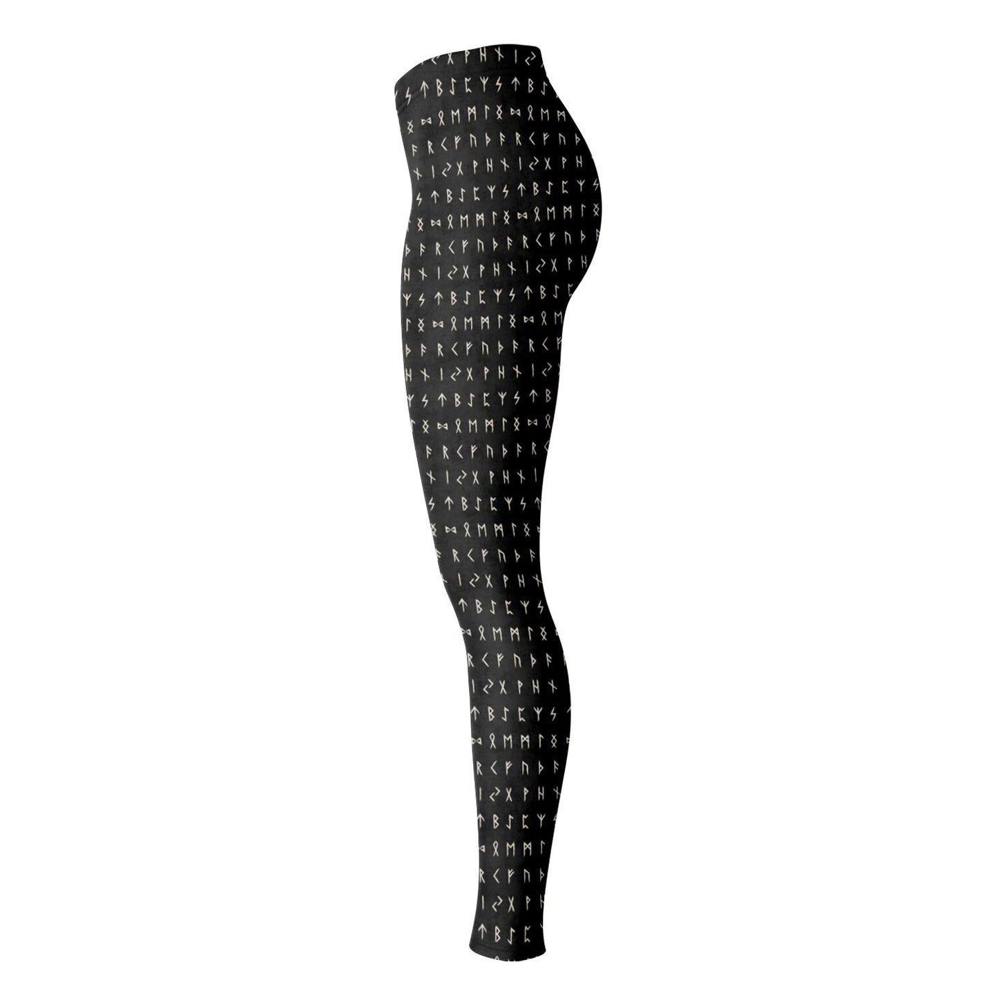 Norse Runes Leggings - SMOKE