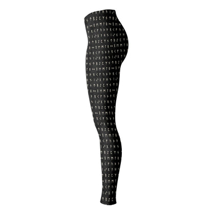 Norse Runes Leggings - SMOKE