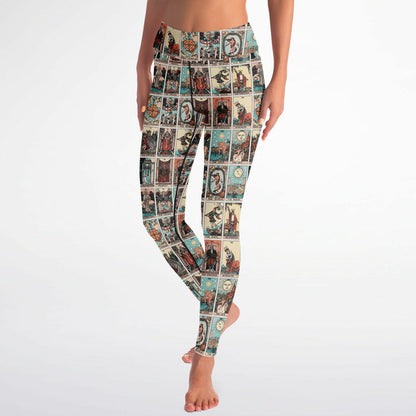 Yoga Leggings - VINTAGE TAROT