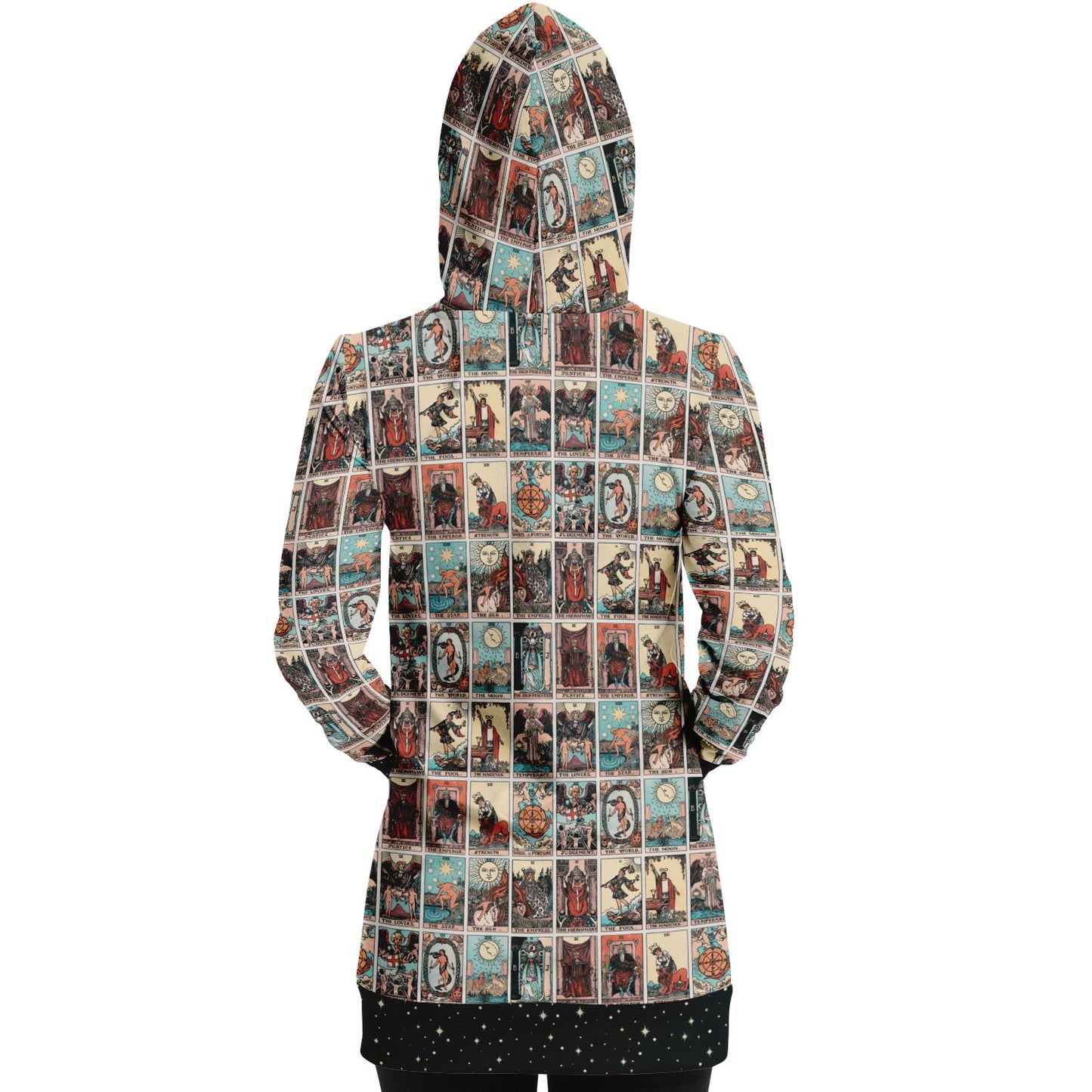 Vintage Tarot Long Hoodie