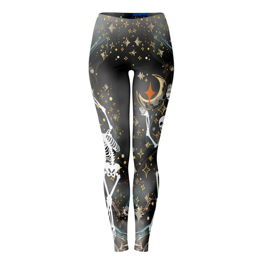 Moon Dance Skeleton Leggings