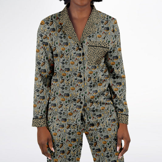 Samhain Essentials Satin Pajamas