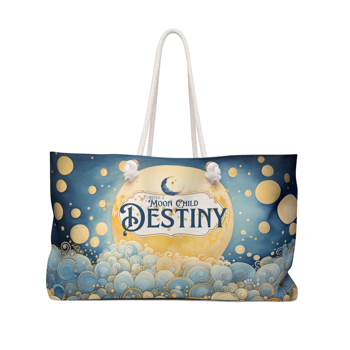 Forever a Moon Child Personalized Weekender Bag