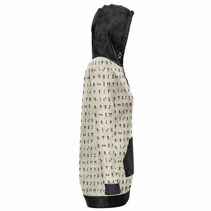 Norse Runes Long Style Hoodie