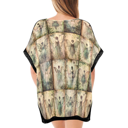 Vintage Fairy Photos Tunic Top