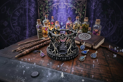 Crystal Ball & Pentacle Display Stand