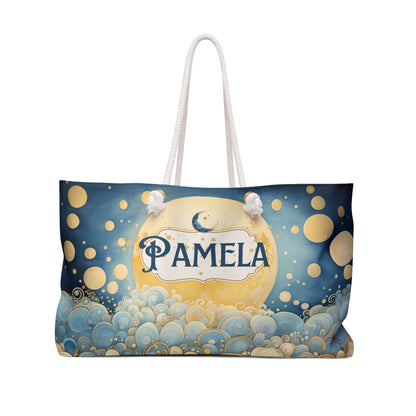 Forever a Moon Child Personalized Weekender Bag