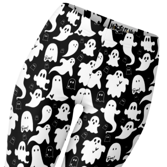 I ♥ You Boo! Ghost Leggings