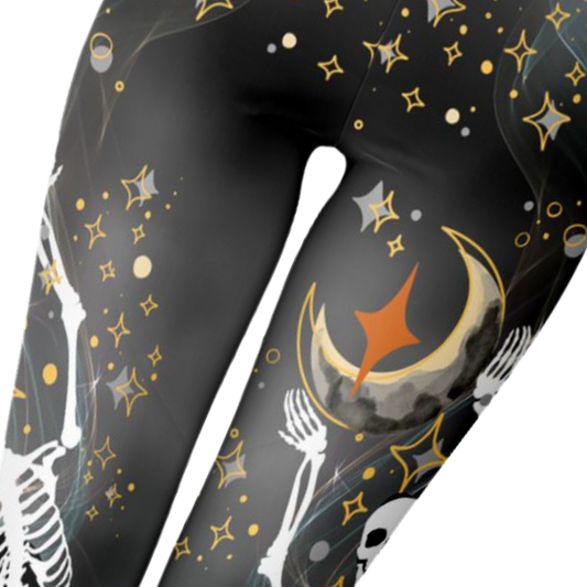 Moon Dance Skeleton Leggings