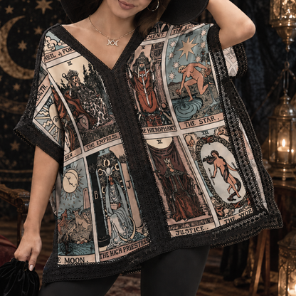 Vintage Tarot Tunic Top