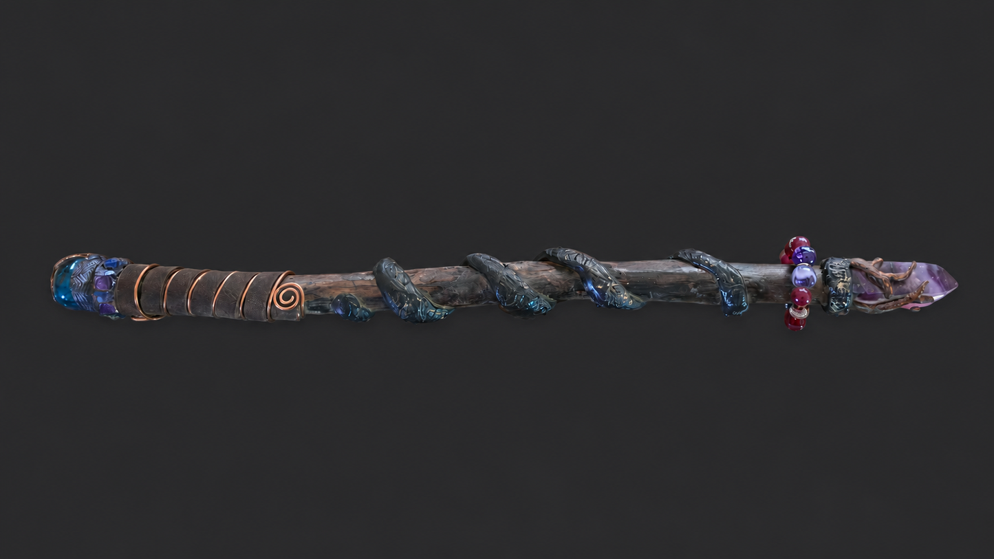 Wyrmwood Scepter - Wand