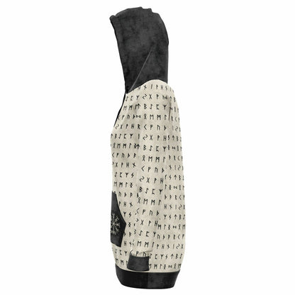 Norse Runes Long Style Hoodie