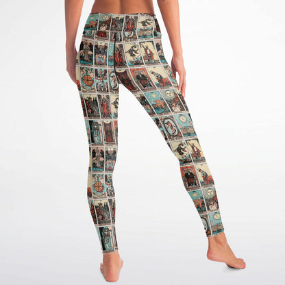 Yoga Leggings - VINTAGE TAROT