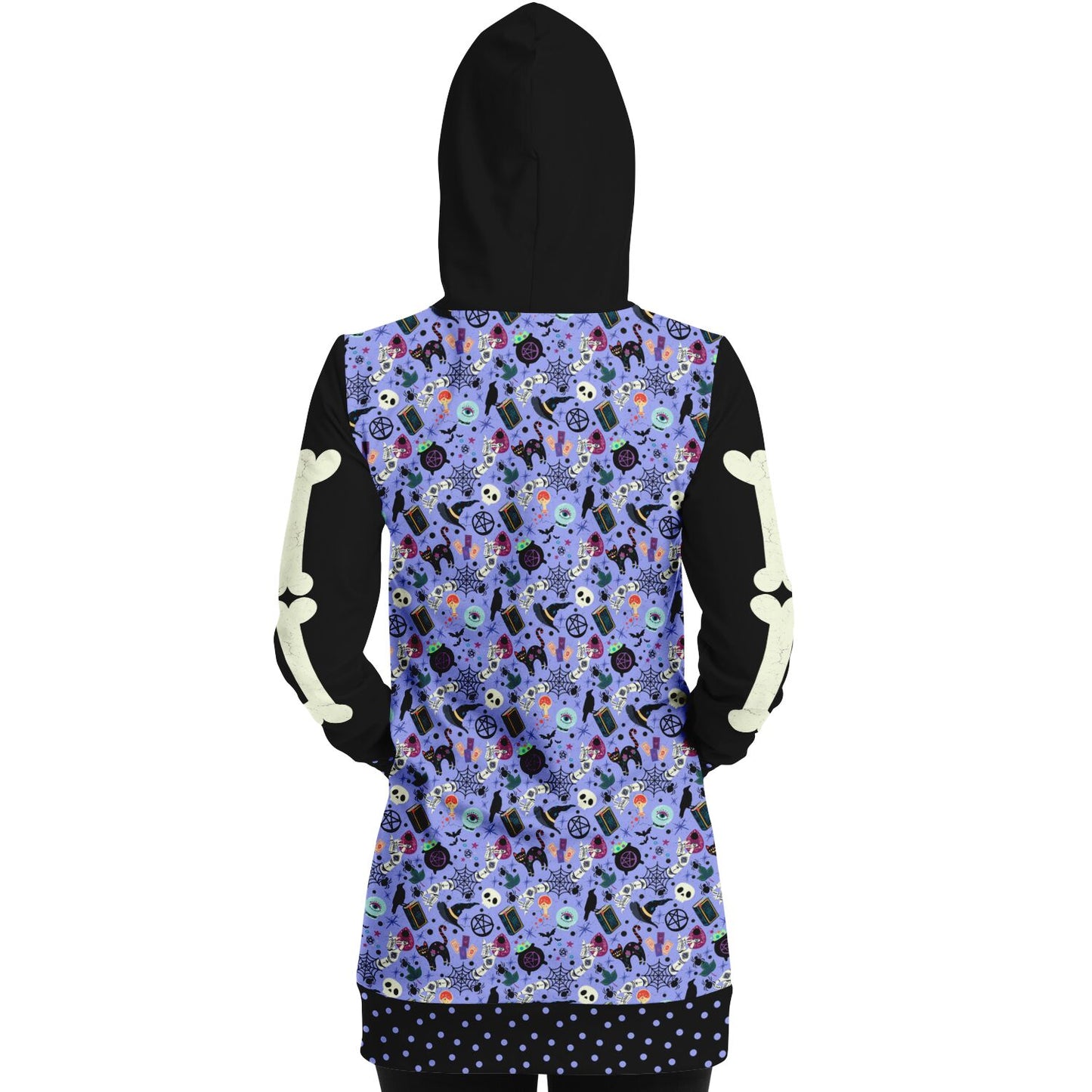Whimsical Witch Long Hoodie