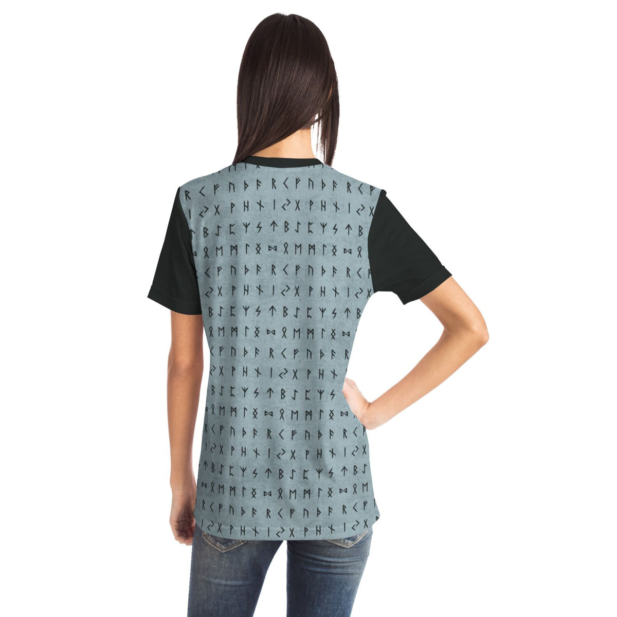The Wayfinder AOP T-Shirt - Storm Blue