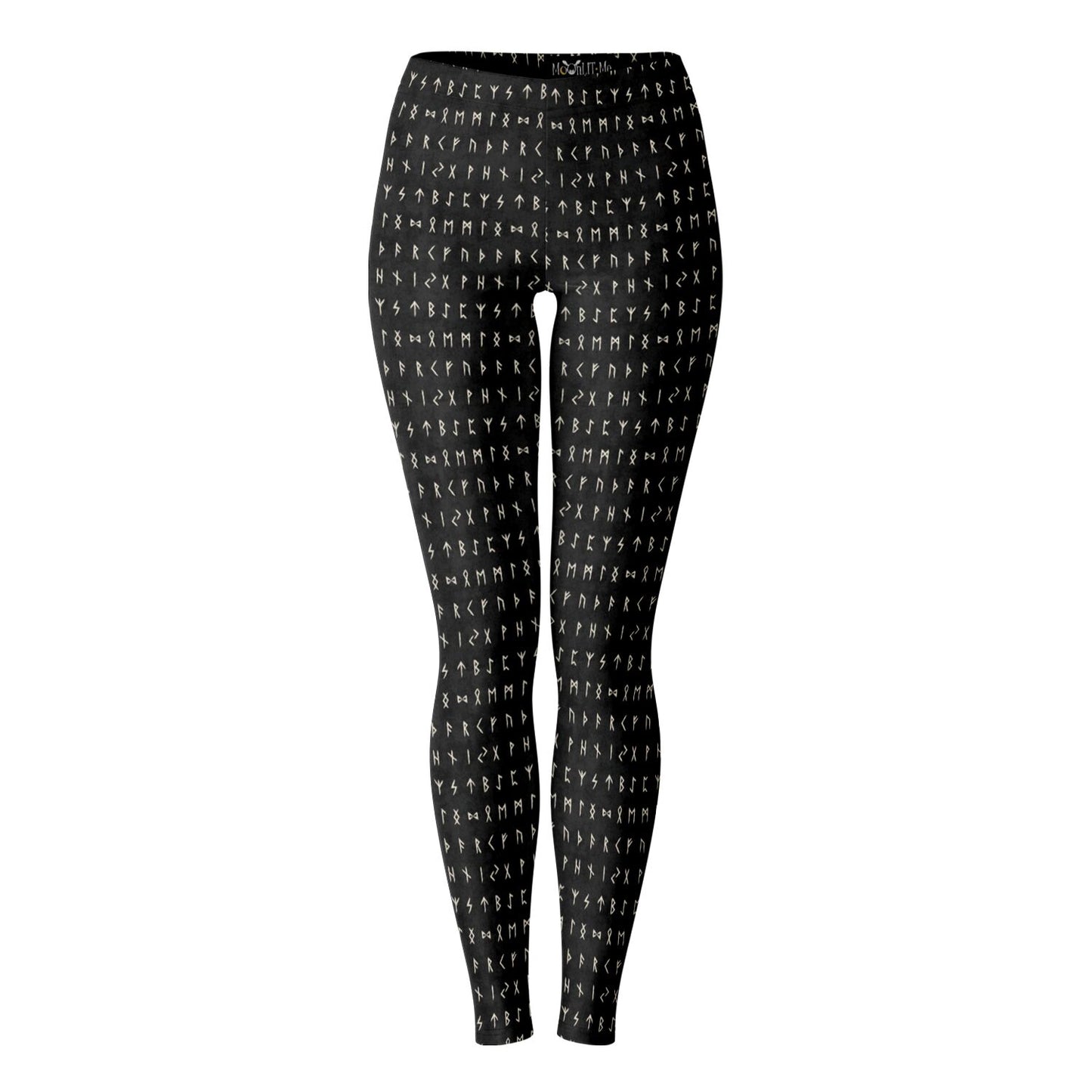 Norse Runes Leggings - SMOKE