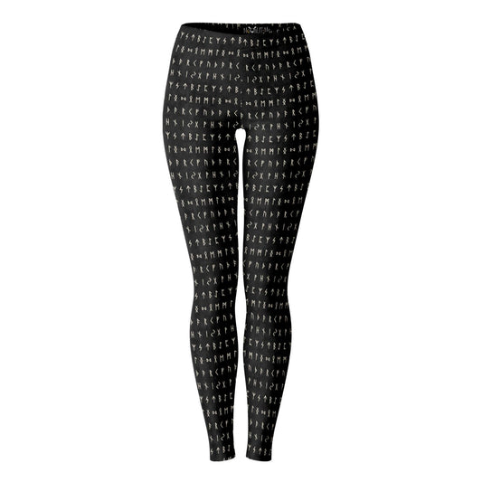 Norse Runes Leggings - SMOKE