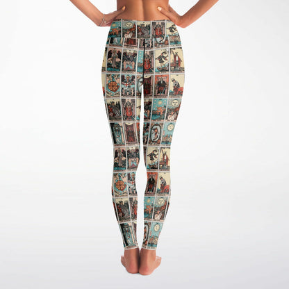 Yoga Leggings - VINTAGE TAROT