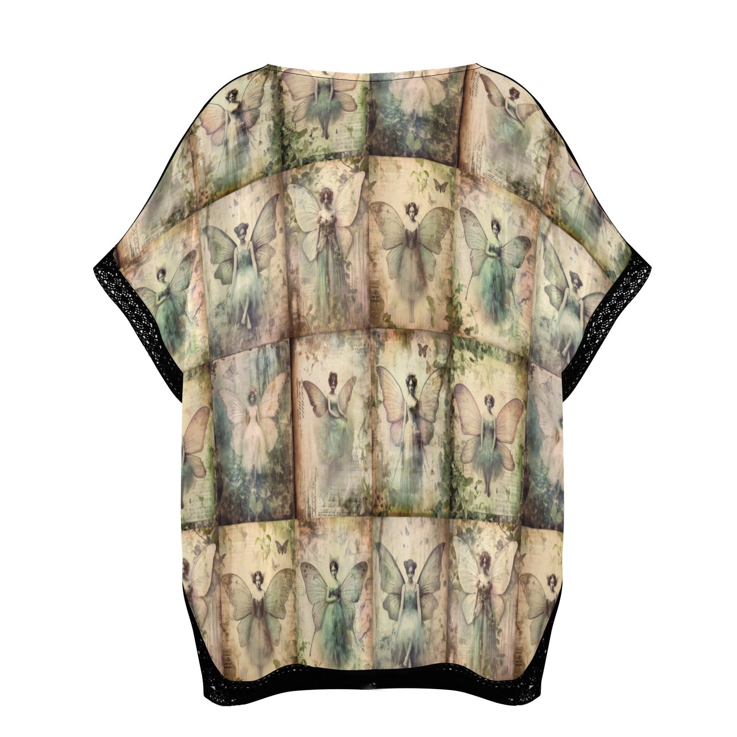 Vintage Fairy Photos Tunic Top