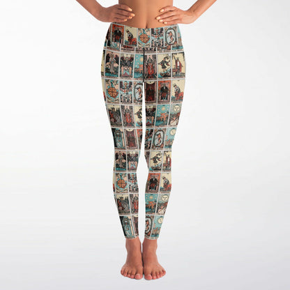 Yoga Leggings - VINTAGE TAROT